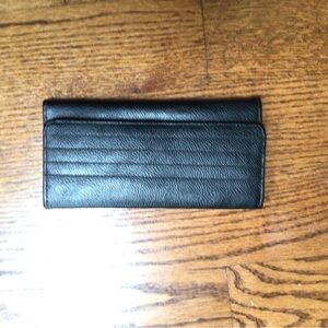 Black Leather Wallet
